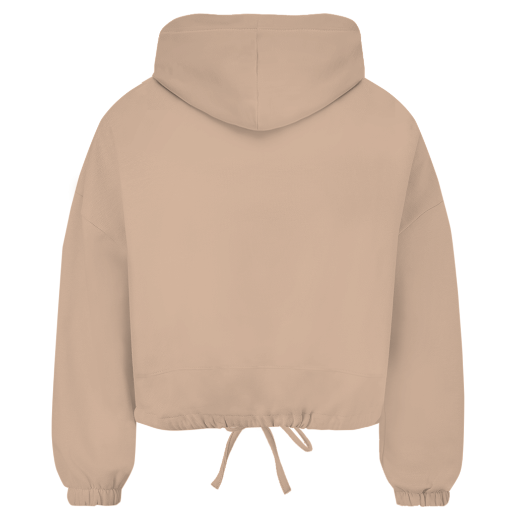 Child of God Damen Cropped Oversize Hoodie | Christlicher Hoodie