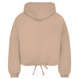 Child of God Damen Cropped Oversize Hoodie | Christlicher Hoodie