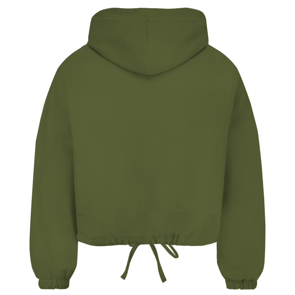 Child of God Damen Cropped Oversize Hoodie | Christlicher Hoodie
