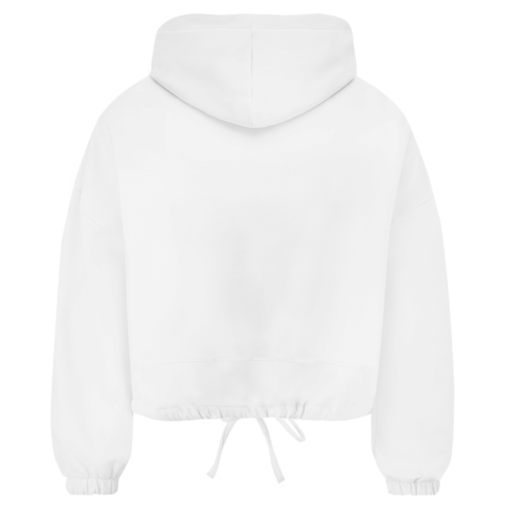 Child of God Damen Cropped Oversize Hoodie | Christlicher Hoodie