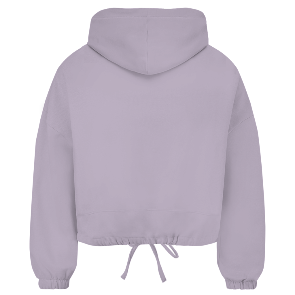 Child of God Damen Cropped Oversize Hoodie | Christlicher Hoodie