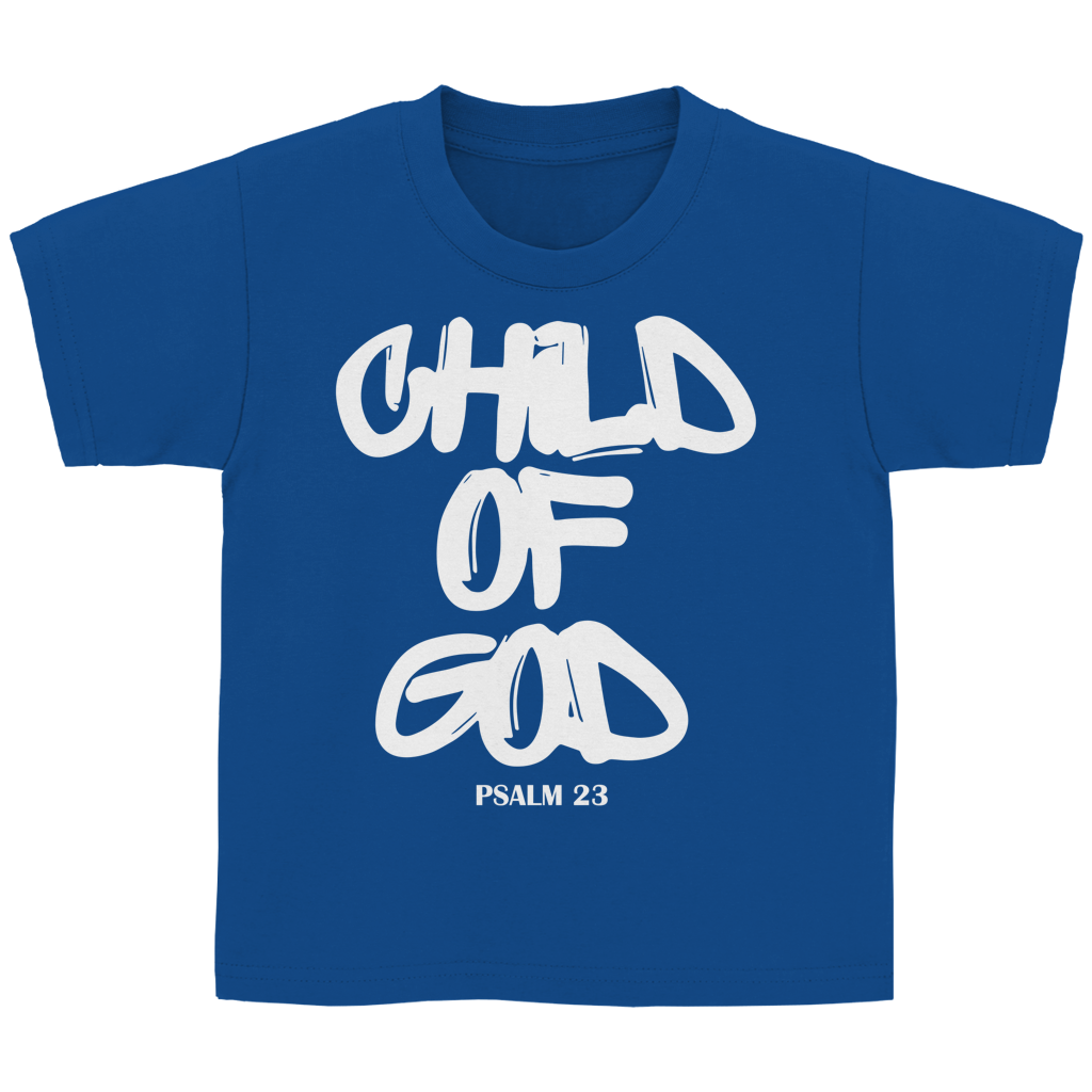 Kinder T-Shirt "Child of God" | Christliches Baumwollshirt für Jungen & Mädchen
