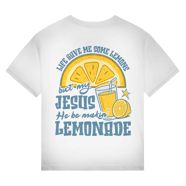 Life Gave Me Some Lemons Bio T-Shirt | Christliches Unisex Premium Shirt