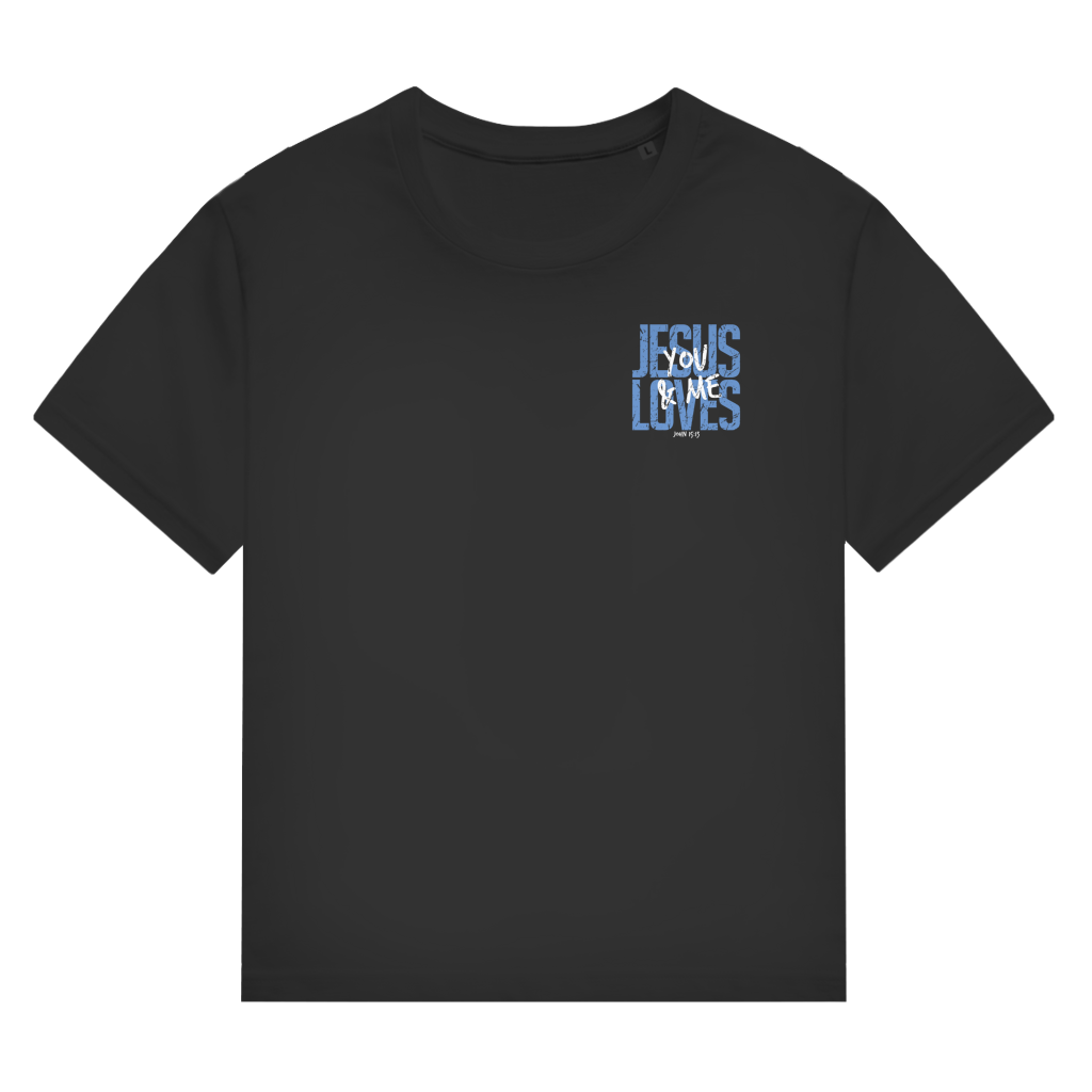 Jesus Loves You & Me T-Shirt | Nachhaltiges Bio Unisex Shirt