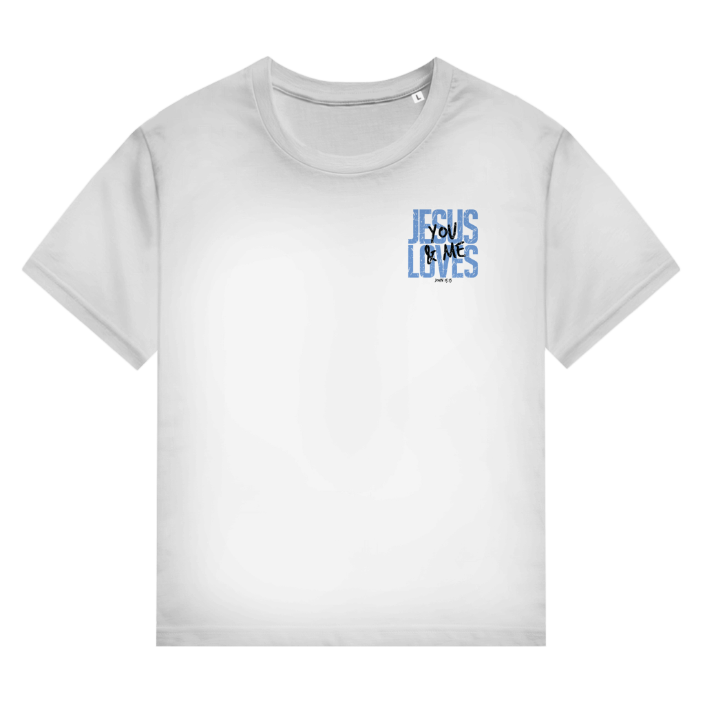 Jesus Loves You & Me T-Shirt | Nachhaltiges Bio Unisex Shirt