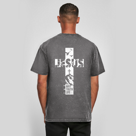 Oversize T-Shirt Jesus – Der Weg, die Wahrheit und das Leben | Christliches Oversize Shirt