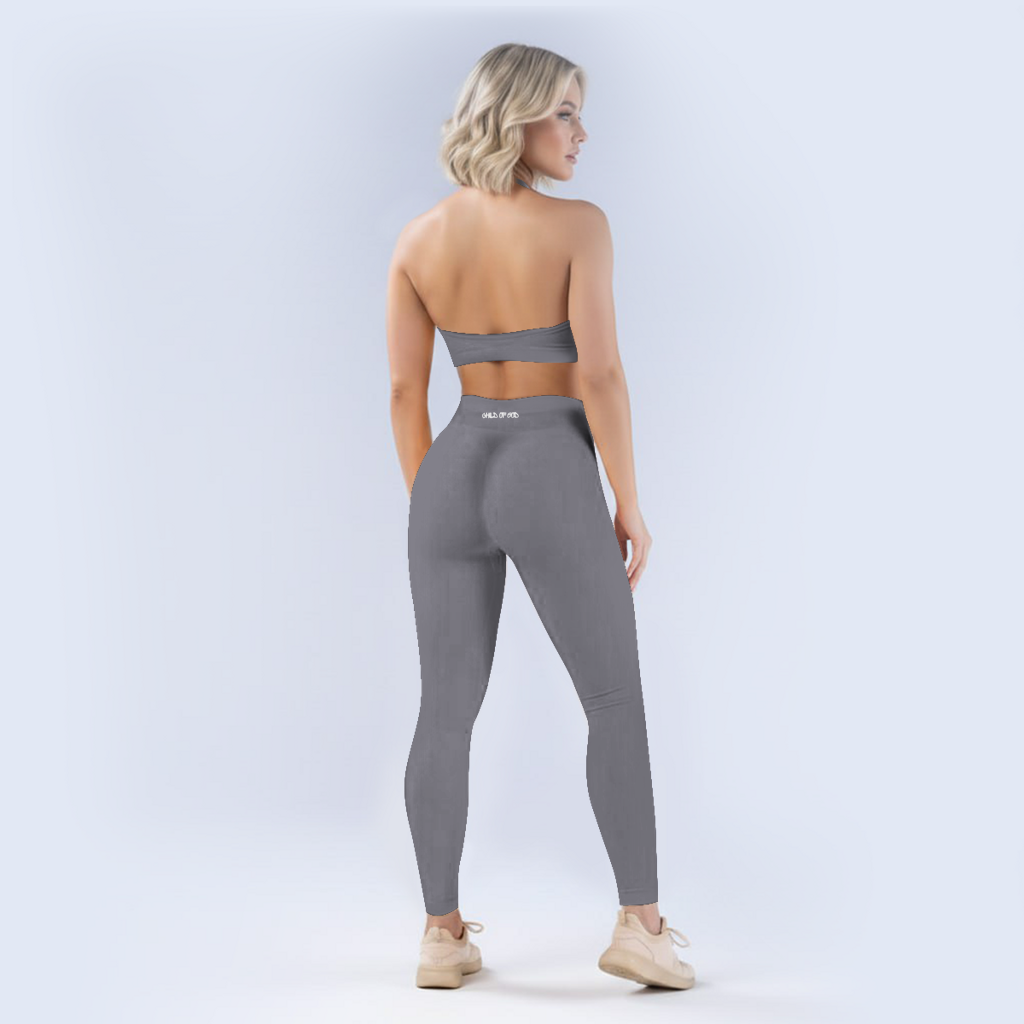 Scrunch Leggings CHILD OF GOD – Christliche Sportleggings Damen