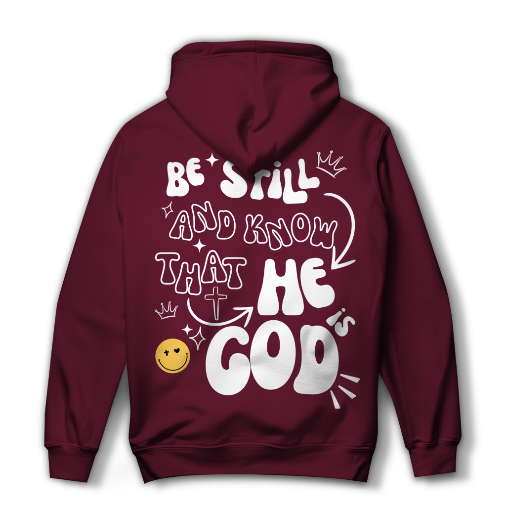 He is God Damen Hoodie – Christlicher Kapuzenhoodie
