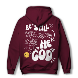 He is God Damen Hoodie – Christlicher Kapuzenhoodie