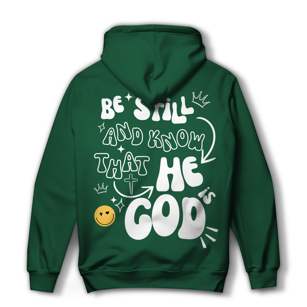 He is God Damen Hoodie – Christlicher Kapuzenhoodie