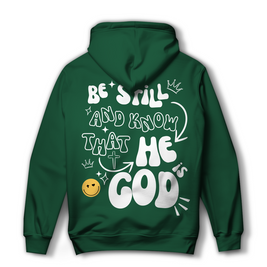 He is God Damen Hoodie – Christlicher Kapuzenhoodie