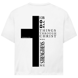 Oversize T-Shirt „I Can Do All Things“ – Philipper 4,13 | JJ Streetwear