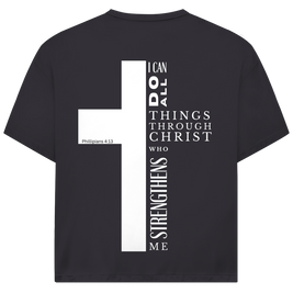 Oversize T-Shirt „I Can Do All Things“ – Philipper 4,13 | JJ Streetwear