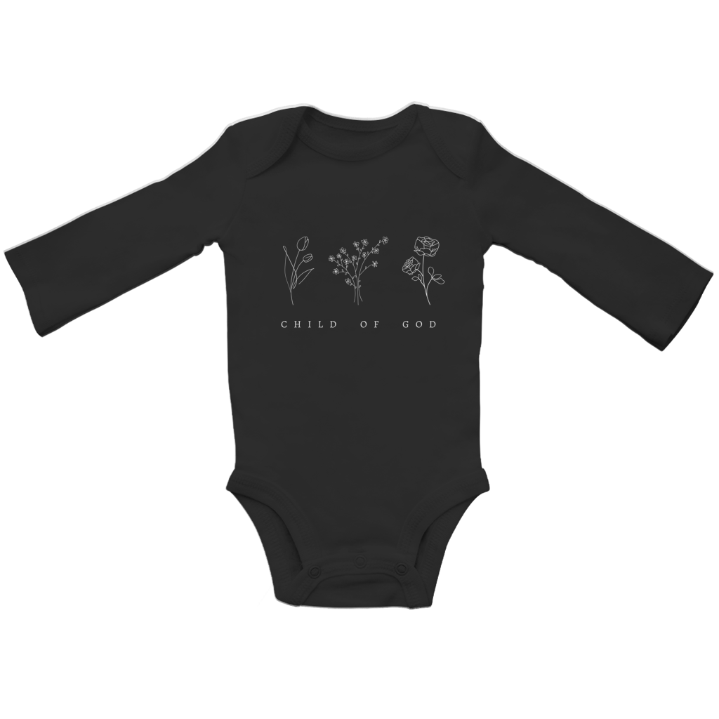 Baby Body „Child of God“ – Christlicher Bio Body für Babys