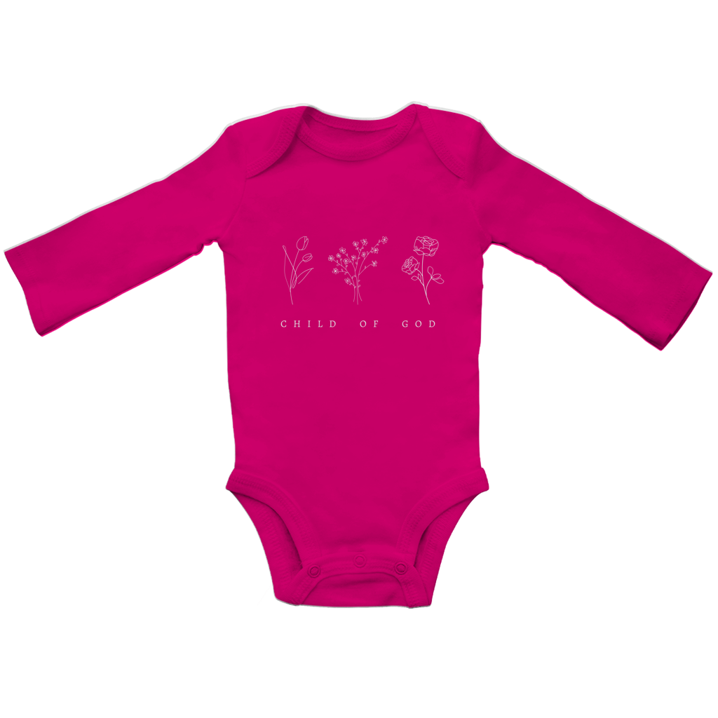 Baby Body „Child of God“ – Christlicher Bio Body für Babys