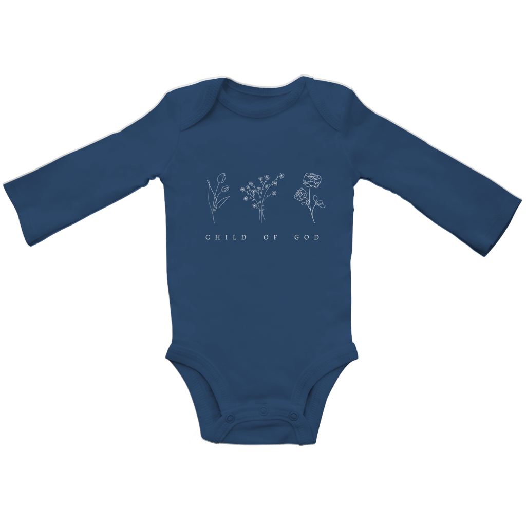 Baby Body „Child of God“ – Christlicher Bio Body für Babys