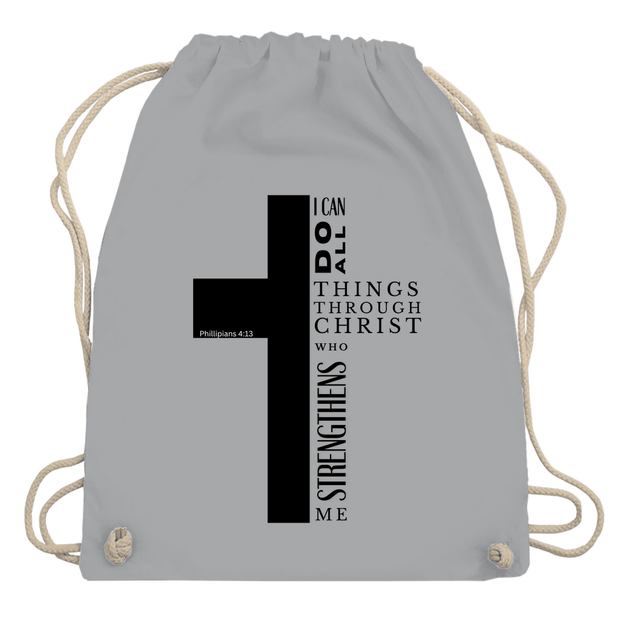 Turnbeutel "I can do all" - by-grace.store
