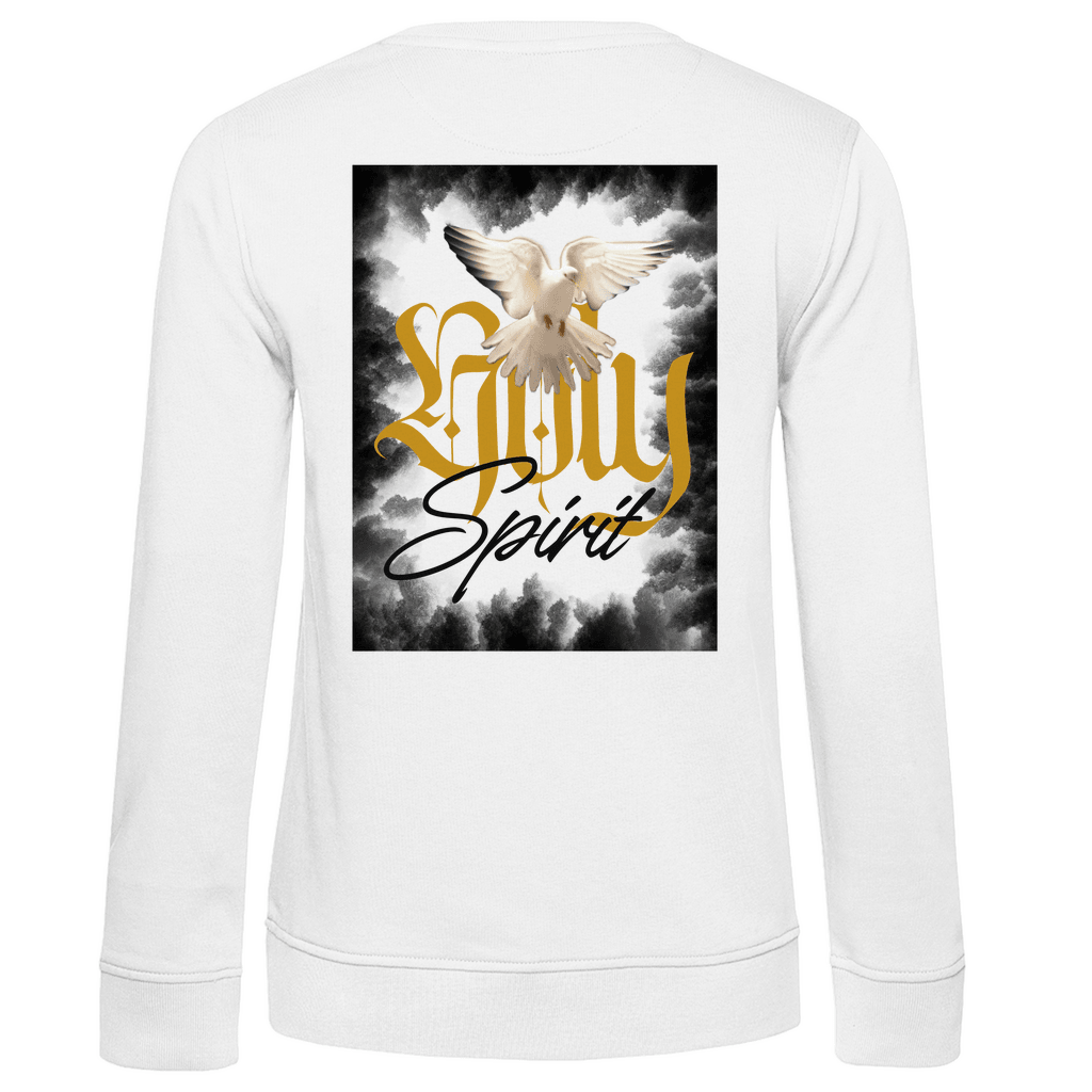 Damen Premium Bio Sweatshirt "Holy Spirit" - by-grace.store