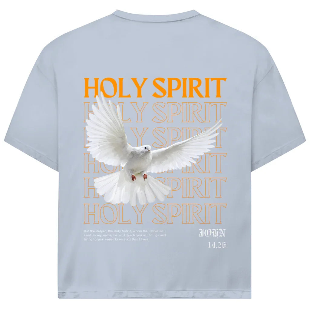 Holy Spirit Oversize T-Shirt | Vorder- & Rückendruck mit Friedenstaube | JJ Streetwear