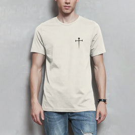 Herren T-Shirt Kreuz - by-grace.store