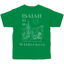 Kinder T-Shirt „Isaiah 43:19“ – Christliches Bio-Baumwolle Shirt mit Bibelvers | byGraceStore