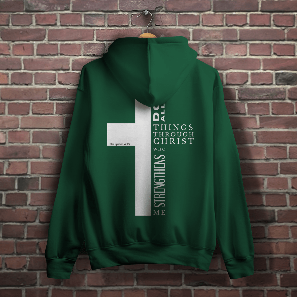 Damen Hoodie "I can do all" - by-grace.store