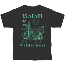 Kinder T-Shirt „Isaiah 43:19“ – Christliches Bio-Baumwolle Shirt mit Bibelvers | byGraceStore