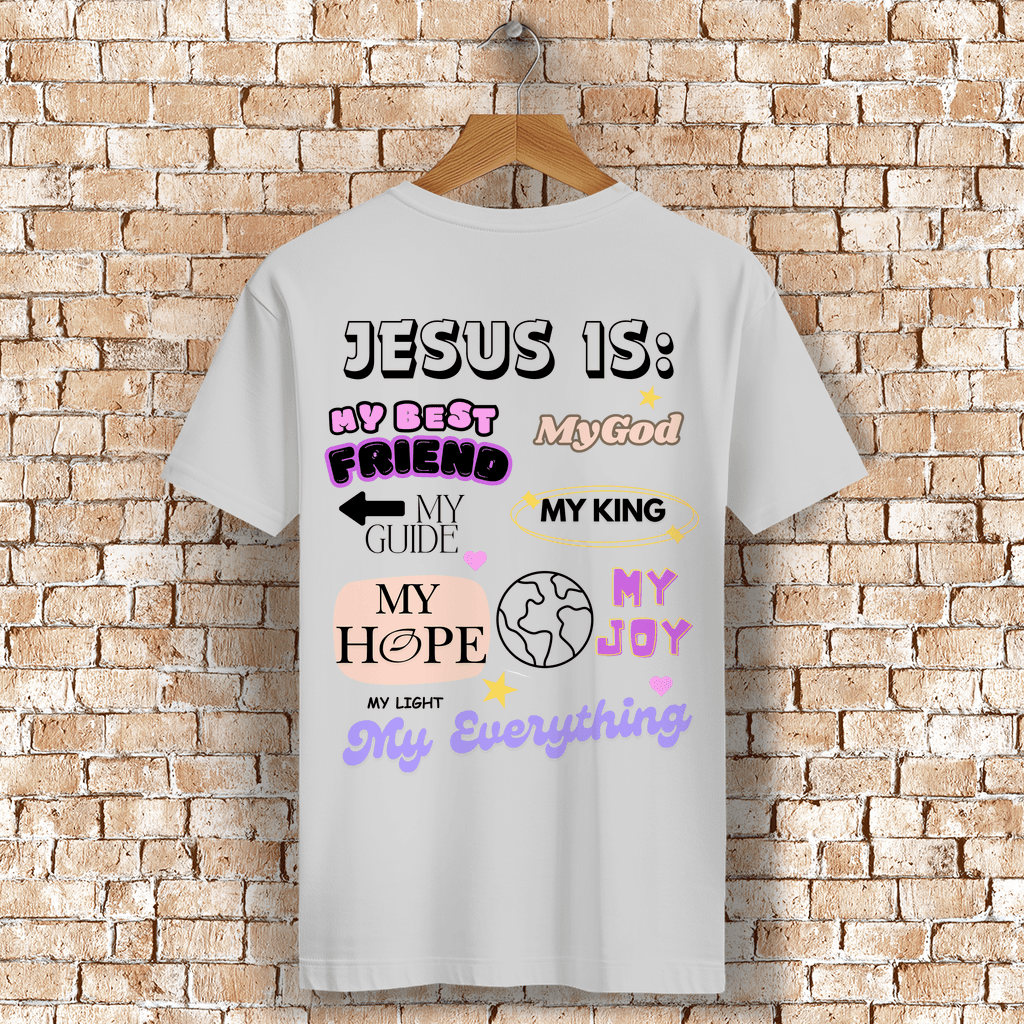 ST/ST Rocker T-Shirt "Jesus is" - by-grace.store