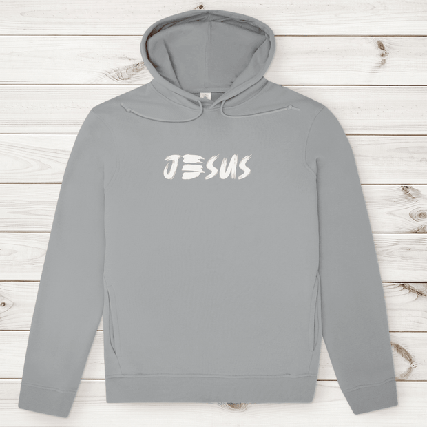 Herren Premium Bio Hoodie "JESUS" - by-grace.store