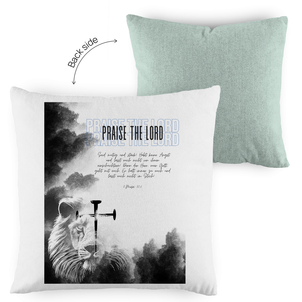 Kopfkissen zweifarbig "Lion" - by-grace.store