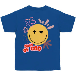 Kinder T-Shirt „Child of God“ – Christliches Basic Shirt für Jungen & Mädchen | byGraceStore