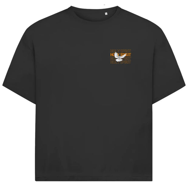 Holy Spirit Oversize T-Shirt | Vorder- & Rückendruck mit Friedenstaube | JJ Streetwear