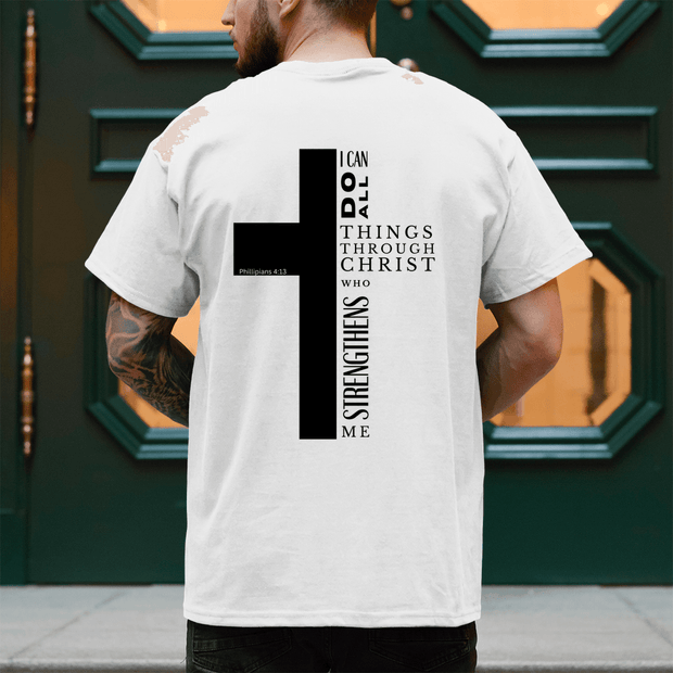 Herren T-Shirt "I can do all" - by-grace.store