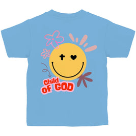 Kinder T-Shirt „Child of God“ – Christliches Basic Shirt für Jungen & Mädchen | byGraceStore