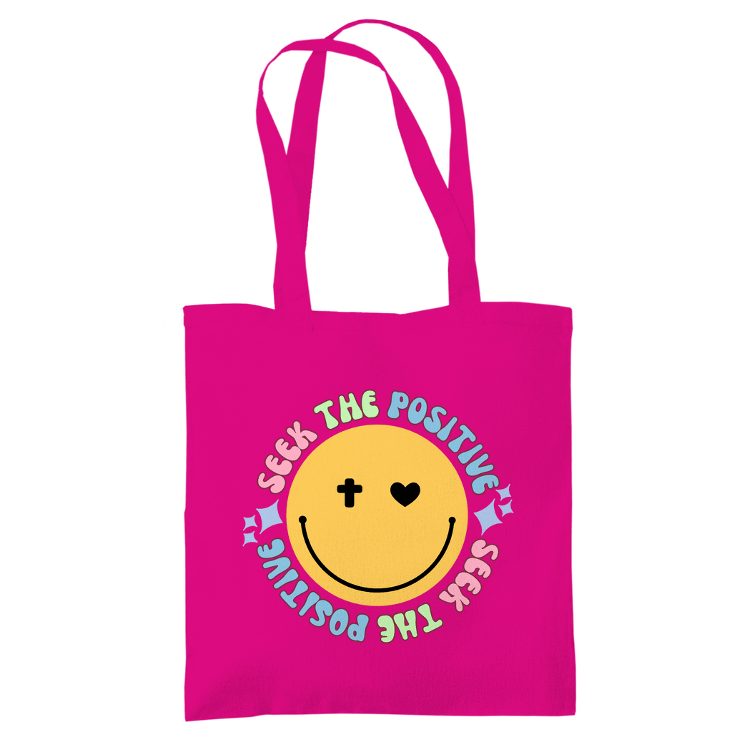 Tragetasche "Seek the Positive" - by-grace.store