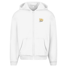 Herren Oversize Zipper Hoodie 