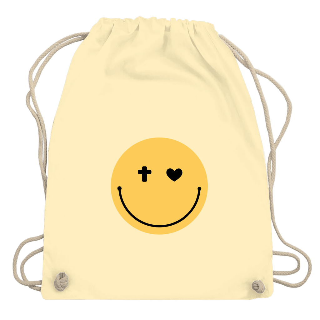 Turnbeutel "Smiley" - by-grace.store