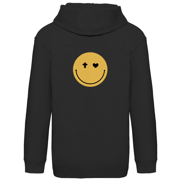 Kids Basic Hoodie "Smiley" - by-grace.store