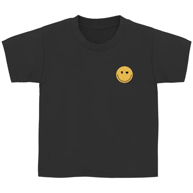 Kinder T-Shirt „He is God“ – Christliches Basic Shirt für Jungen & Mädchen | byGraceStore
