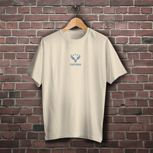 Oversize T-Shirt "Freedom" - by-grace.store