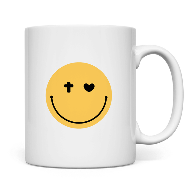 Keramiktasse "Smiley" - by-grace.store