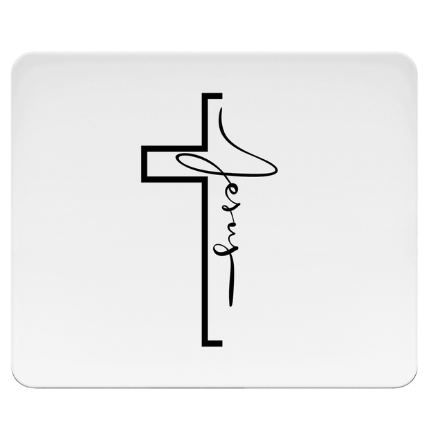 Mousepad "Jesus Cross" - by-grace.store