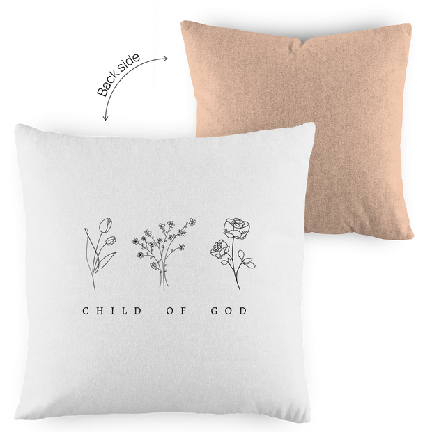 Kopfkissen zweifarbig "Child of God" - by-grace.store