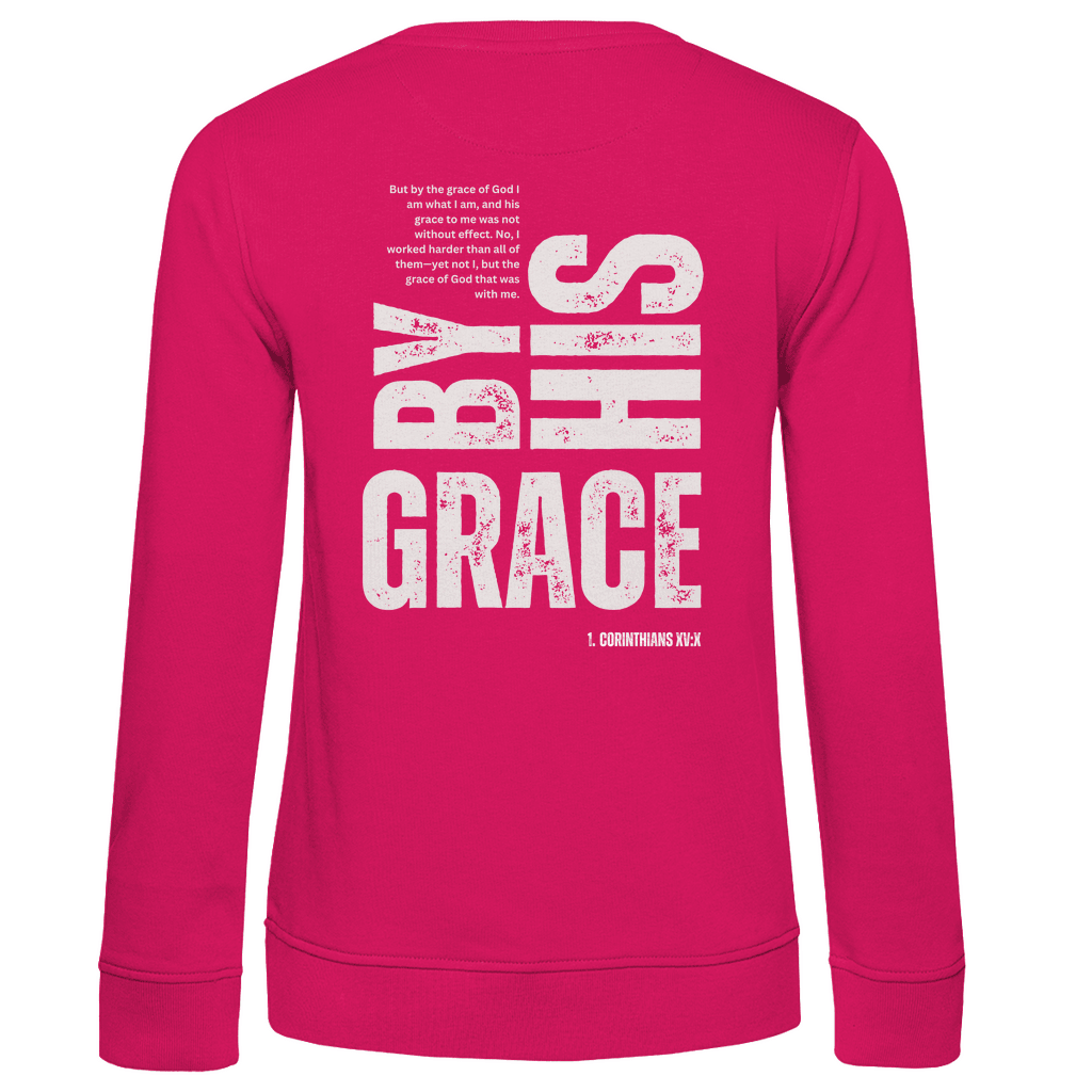 Damen Premium Bio Sweatshirt "Grace" - by-grace.store