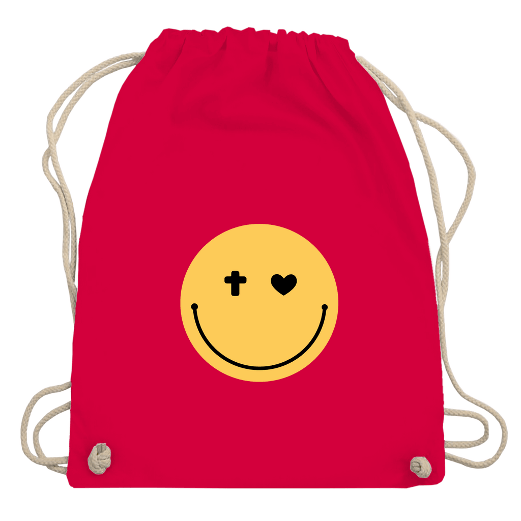 Turnbeutel "Smiley" - by-grace.store