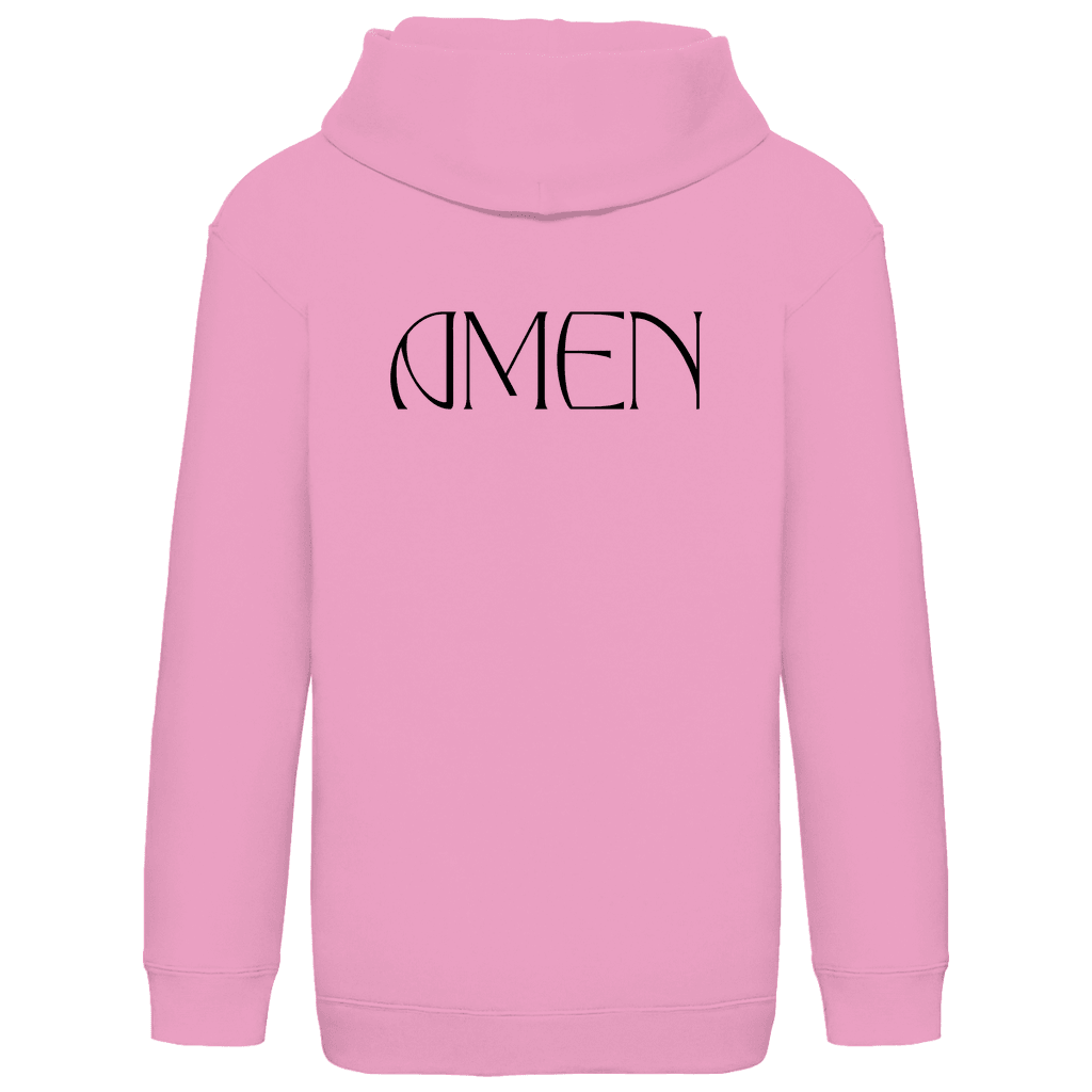 Kids Basic Hoodie "Amen" - by-grace.store