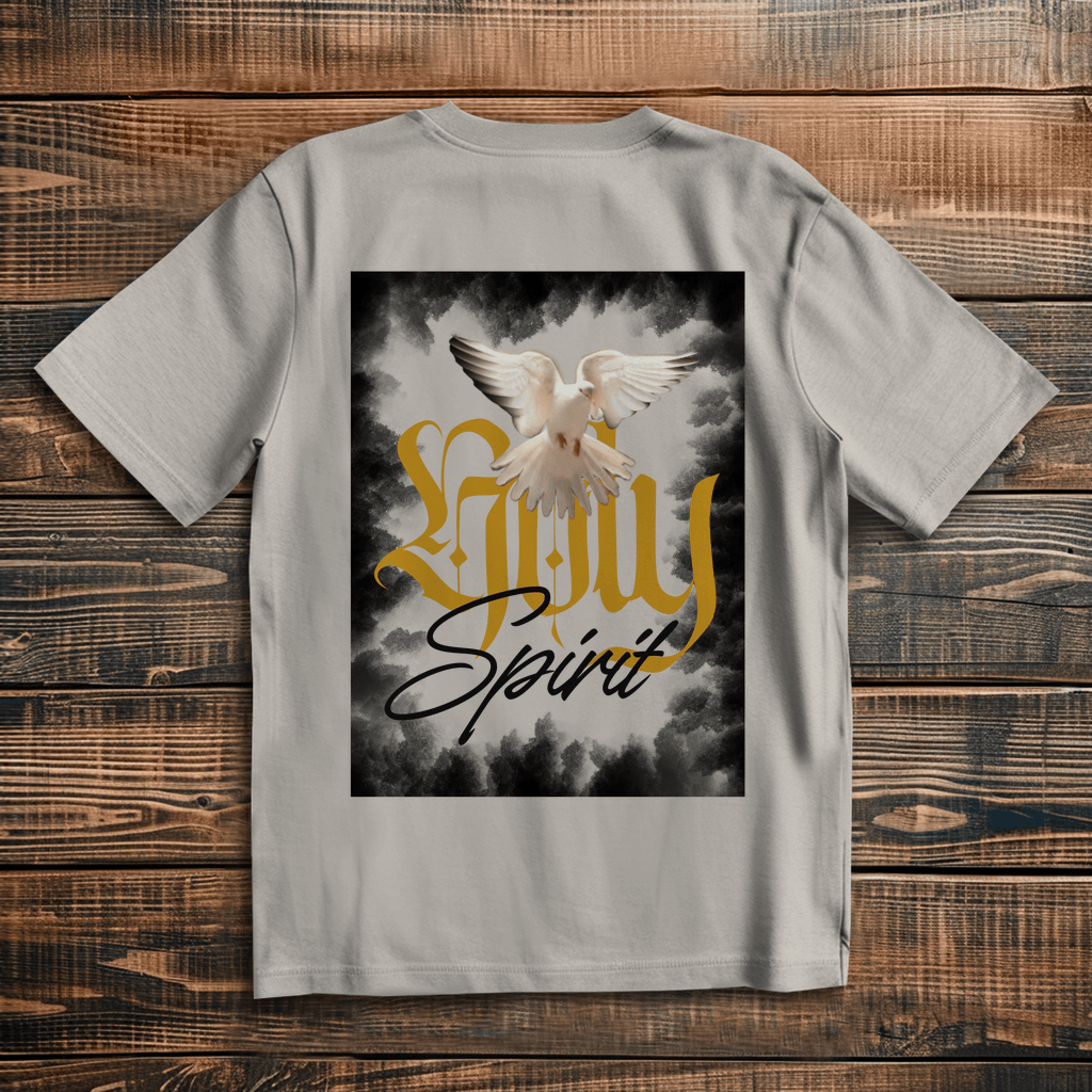 Oversize T-Shirt "Holy Spirit" - by-grace.store