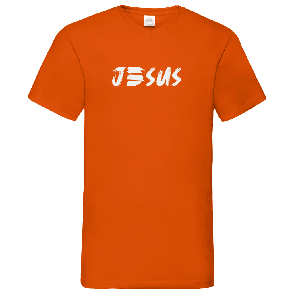 Herren Basic V-Neck T-Shirt 