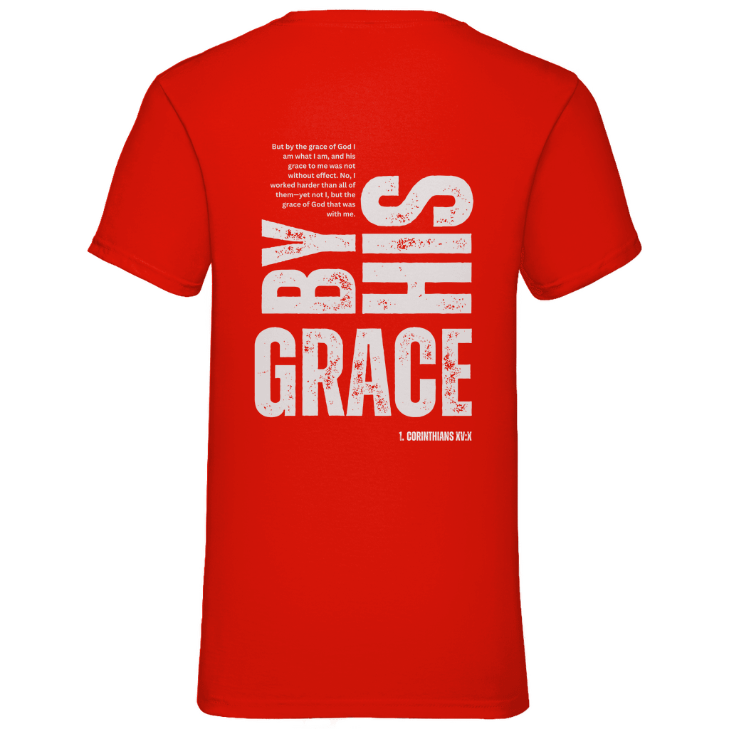 Herren Basic V-Neck T-Shirt 