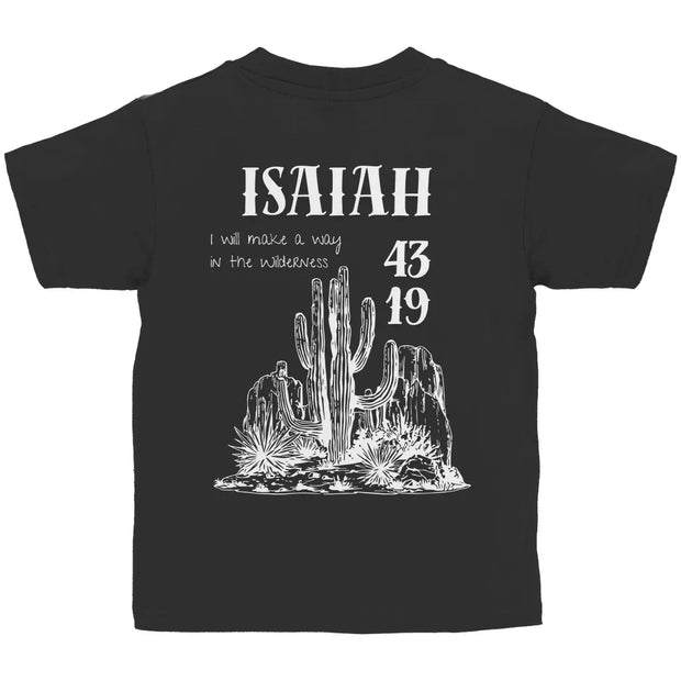 Kinder T-Shirt „Isaiah 43:19“ – Christliches Bibelvers Shirt aus Bio-Baumwolle | byGraceStore